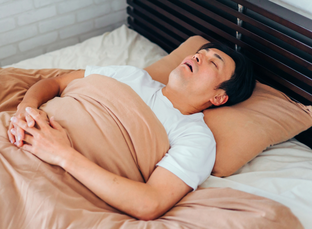 睡眠時無呼吸症候群イメージ